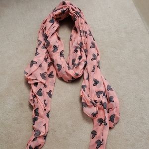 Coral scarf